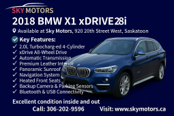 2018 BMW X1 xDRIVE 28I
